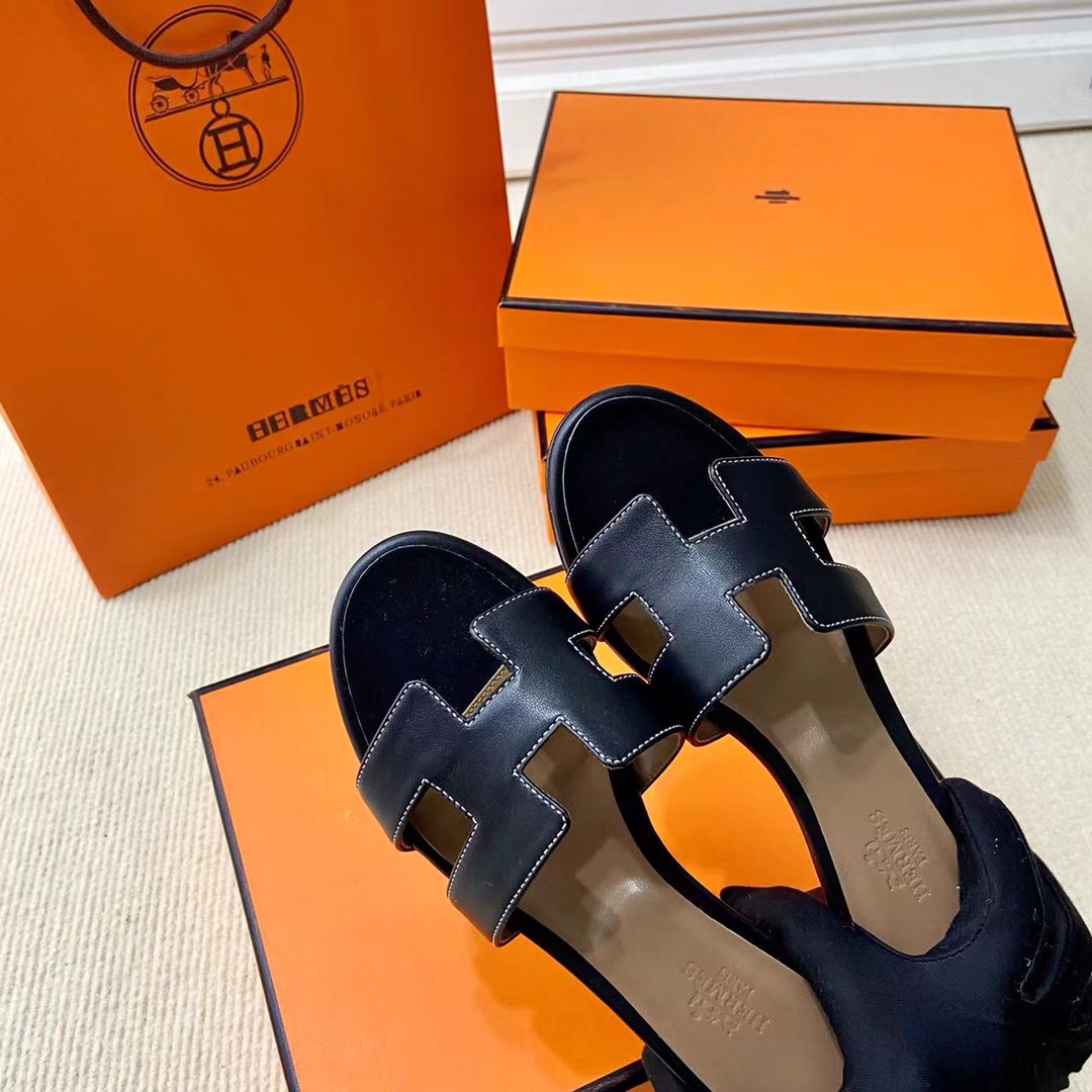 에르메스 올수공 오아시스 슬리퍼 샌들 스위프트 42